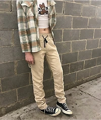 American Stitch Khaki Corduroy Carpenter Pants