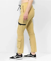 American Stitch Khaki Nylon Cargo Pants