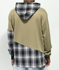 American Stitch Multi Pocket Grey Hoodie