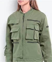 American Stitch Olive Cargo Jacket