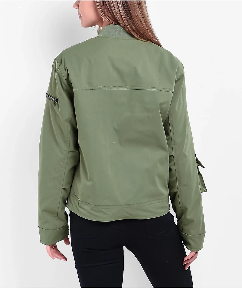 American Stitch Olive Cargo Jacket