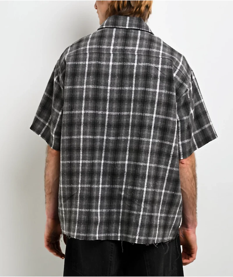 American Stitch Rhinestone Grey Flannel T-Shirt