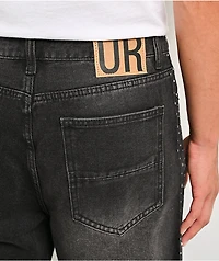 American Stitch Scattered Rhinestone Black Wash Jeans