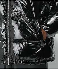 American Stitch Shine Black Puffer Jacket