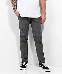 American Stitch Stretch Slim Grey Cargo Pants