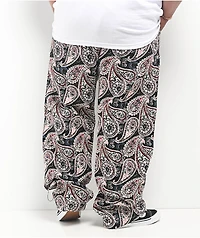 American Stitch Tapestry Multi & Red Cargo Pants