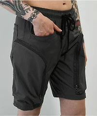 American Stitch Y2K Grey Cargo Shorts