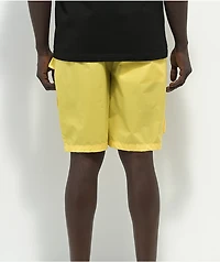 American Stitch Yellow Nylon Cargo Shorts