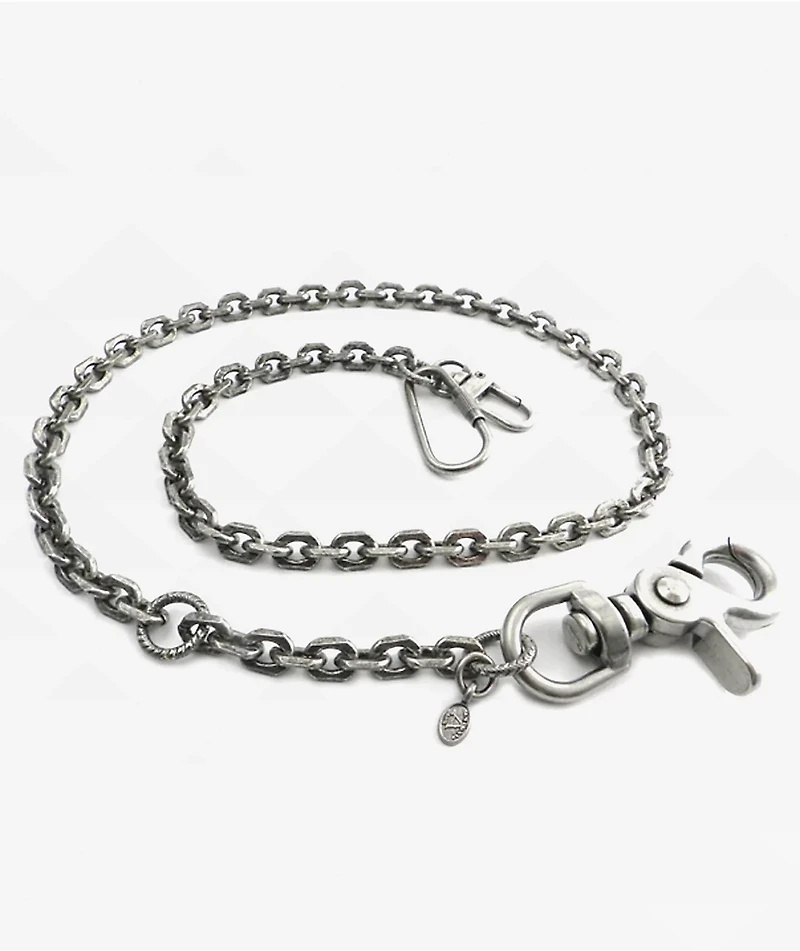 Amigaz Knight Skull Silver Pocket Chain