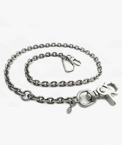 Amigaz Knight Skull Silver Pocket Chain