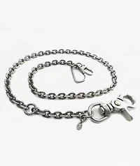 Amigaz Knight Skull Silver Pocket Chain