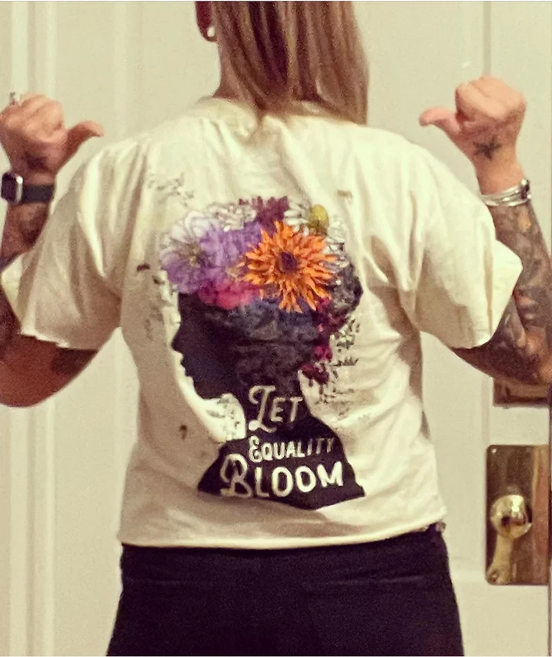 Amplifier Equality Cream T-Shirt