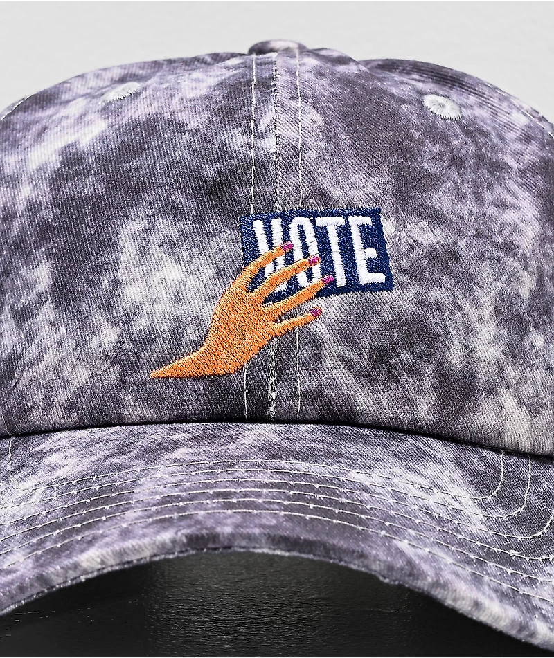 Amplifier VOTE Washed Grey Strapback Hat