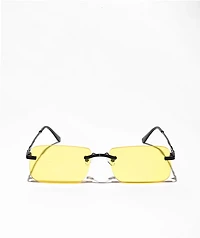 Anderson Black & Yellow Frameless Sunglasses