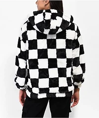 Angel Kiss Checkered Black & White Jacket