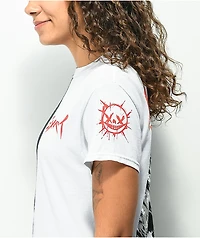 Animebae Deadman Split Black & White Tie Dye T-Shirt