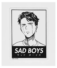 Animebae Sad Boys Lone Wolf Sticker