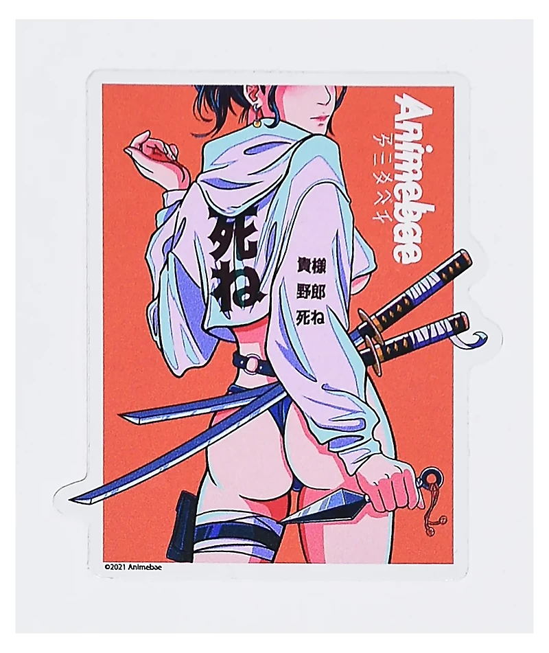 Animebae Vendetta Sticker
