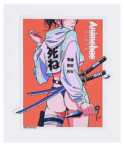 Animebae Vendetta Sticker