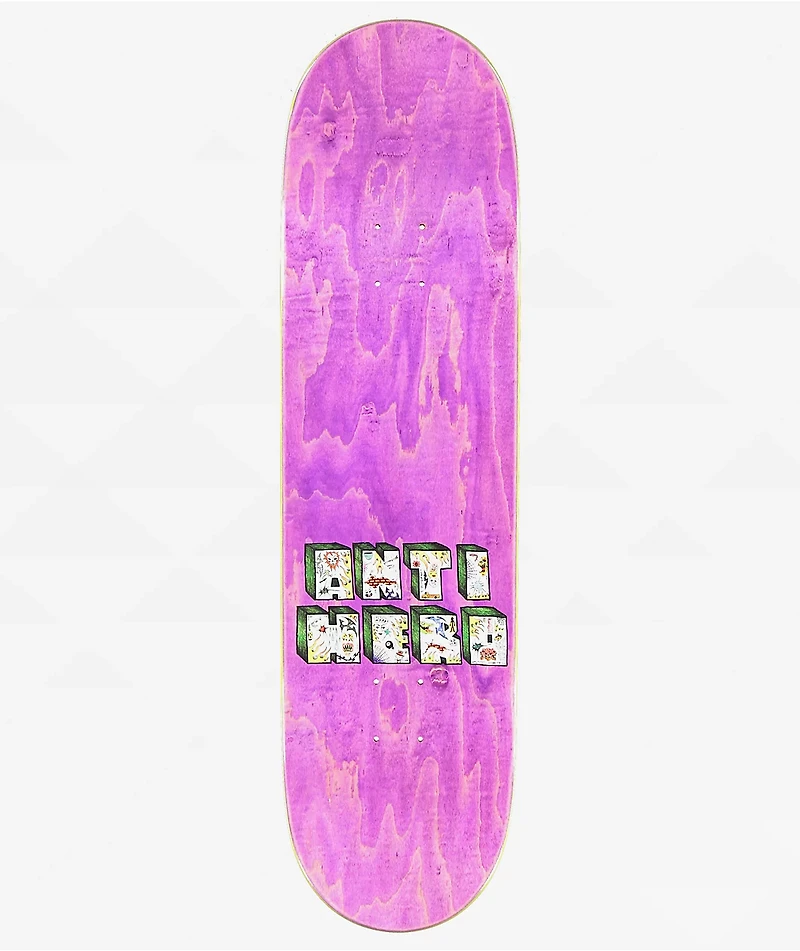 Anti-Hero Anderson Stacked 8.75" Skateboard Deck