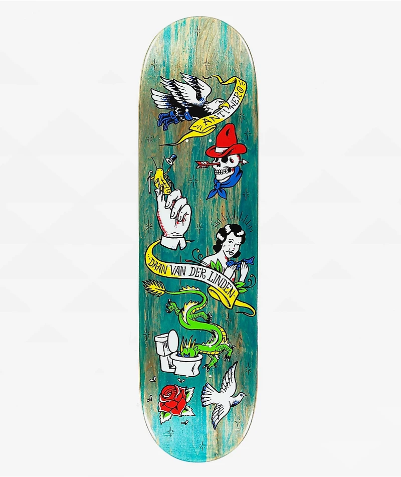 Anti-Hero Daan No Regerts 8.5" Skateboard Deck