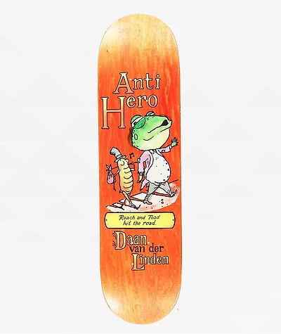 Anti-Hero Daan Roach And Toad 8.28" Skateboard Deck