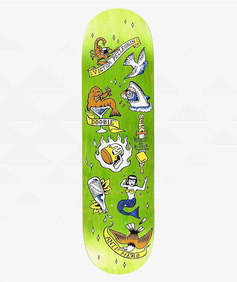 Anti-Hero Doobie No Regerts 8.62" Skateboard Deck
