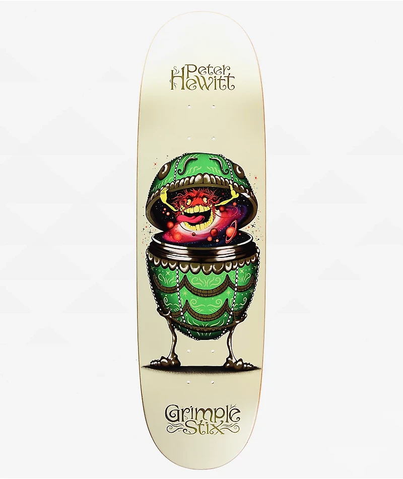 Anti-Hero Grimple Stix Hewitt Fabergé Egg 8.75" Skateboard Deck