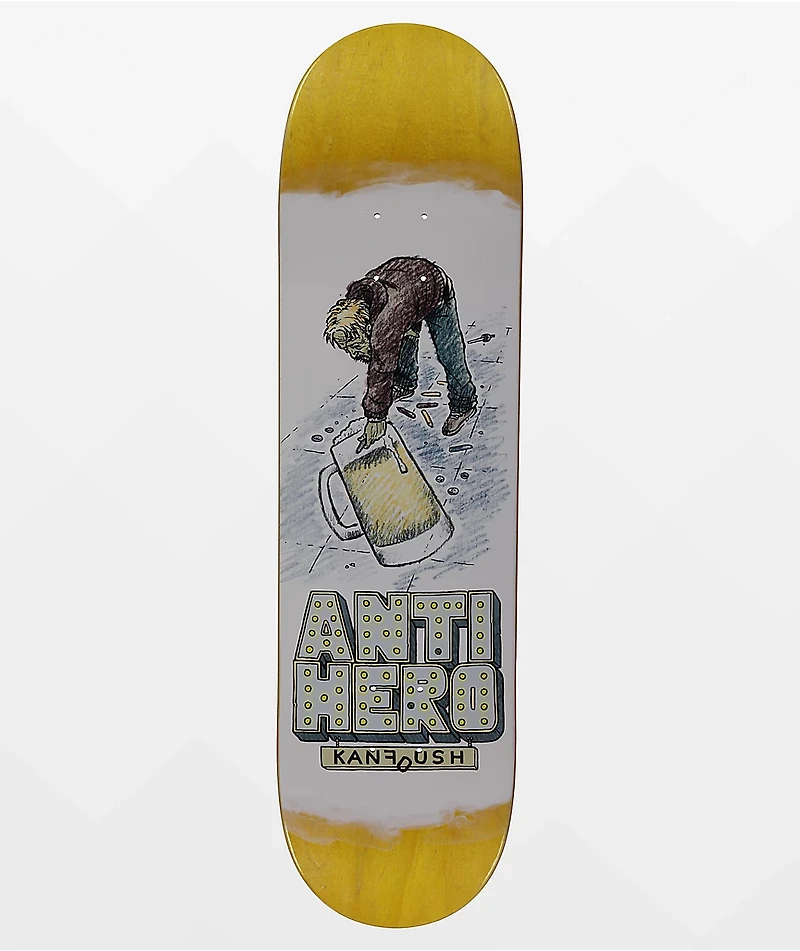 Anti Hero Kanfoush Street Performers 8.5" Skateboard Deck