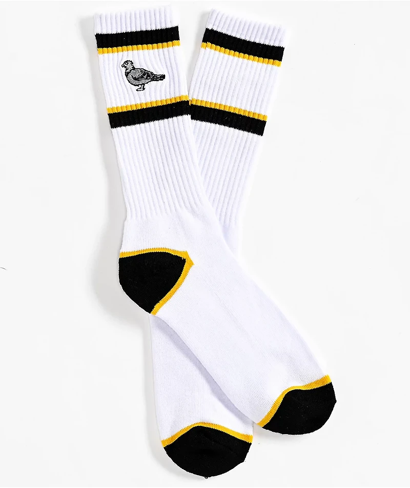 Anti-Hero Lil Pigeon White Crew Socks