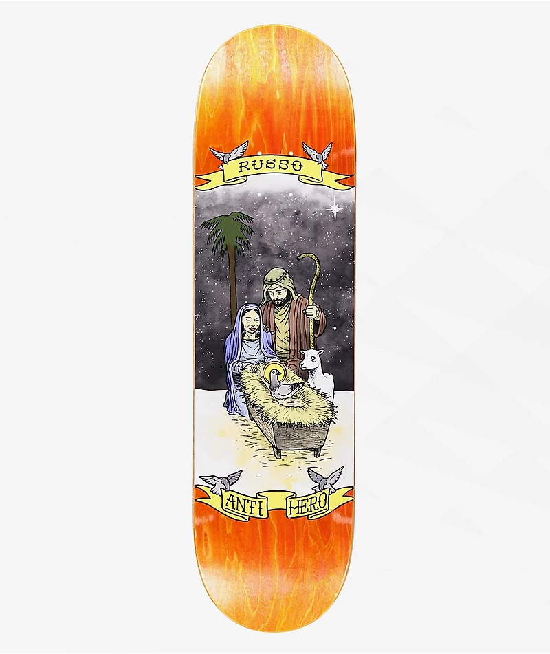 Anti-Hero Russo Pigeon Religion 8.38" Skateboard Deck