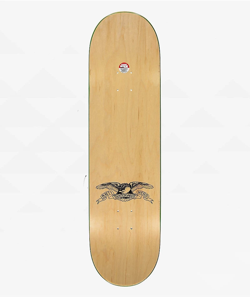 Anti-Hero x Greensleeves Cardiel 8.62" Skateboard Deck