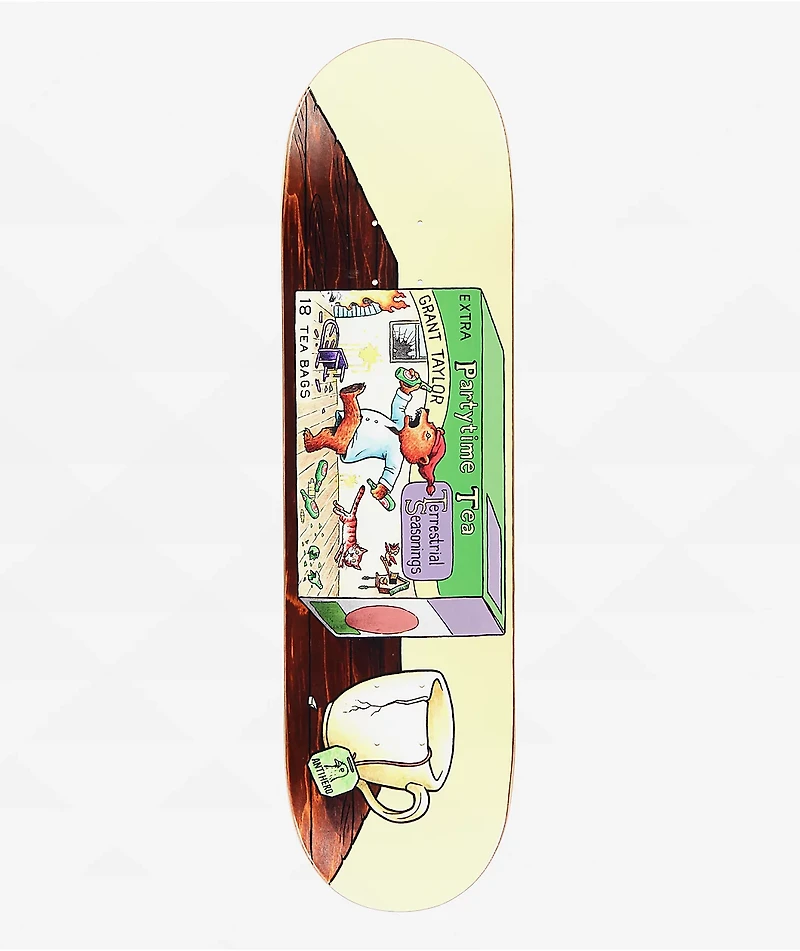 Anti-Hero x Grimple Stix Grant Terrestrial Seasonings 8.38" Skateboard Deck