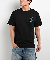 Anti Social Social Club Mind Games Black & Blue T-Shirt