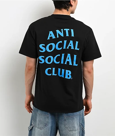 Anti Social Social Club Mind Games Black & Blue T-Shirt
