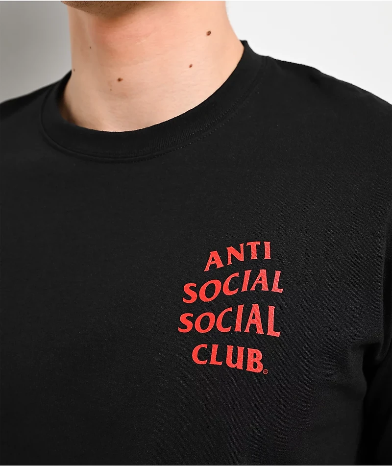 Anti Social Social Club Mind Games Black & Red T-Shirt