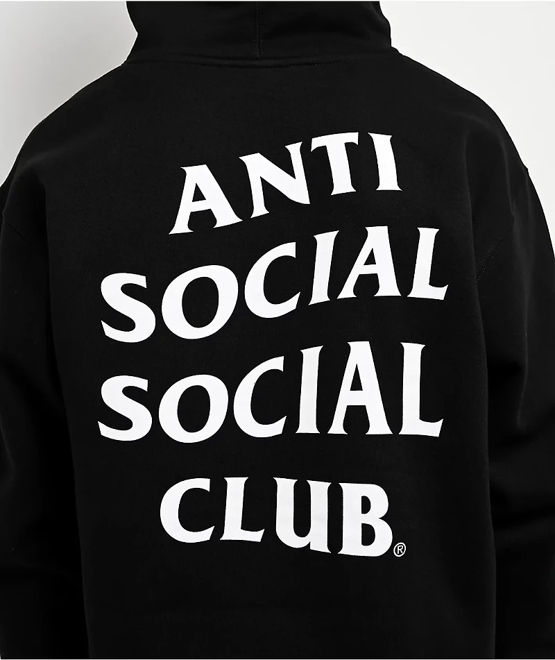 Anti Social Social Club Mind Games Black Hoodie