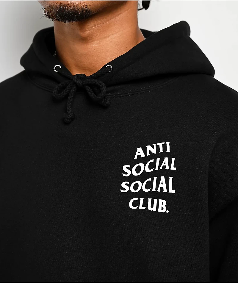 Anti Social Social Club Mind Games Black Hoodie