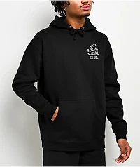 Anti Social Social Club Mind Games Black Hoodie