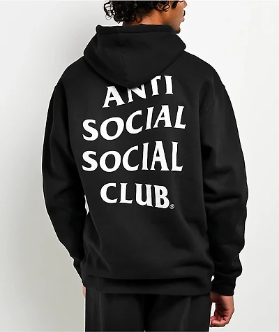 Anti Social Social Club Mind Games Black Hoodie