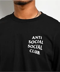 Anti Social Social Club Mind Games Black Long Sleeve T-Shirt