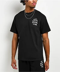 Anti Social Social Club Mind Games Black T-Shirt