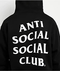 Anti Social Social Club Mind Games Black Zip Hoodie