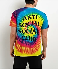 Anti Social Social Club Mind Games Tie Dye T-Shirt