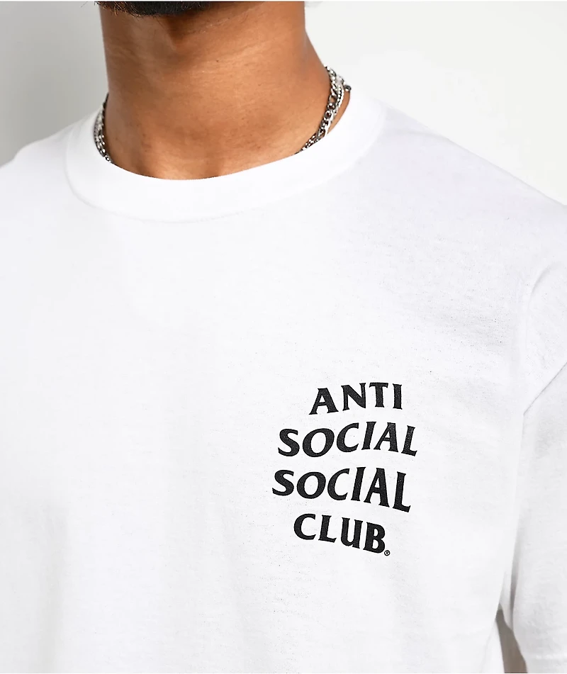 Anti Social Social Club Mind Games White T-Shirt