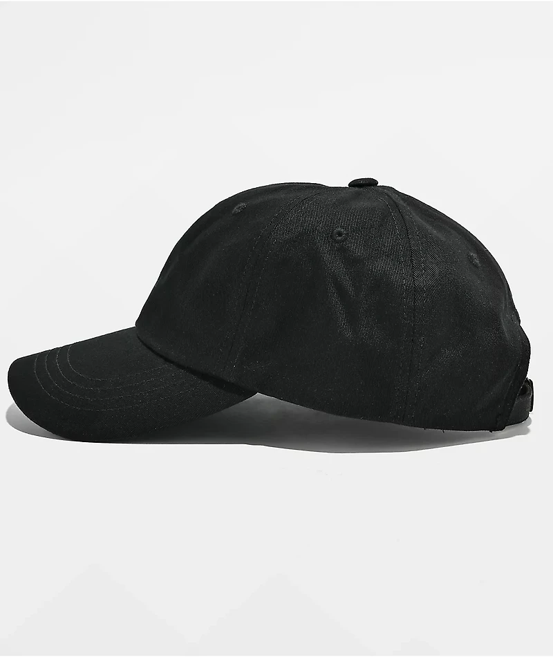 AntiSocialSocialClub Mind Games Black Strapback Hat