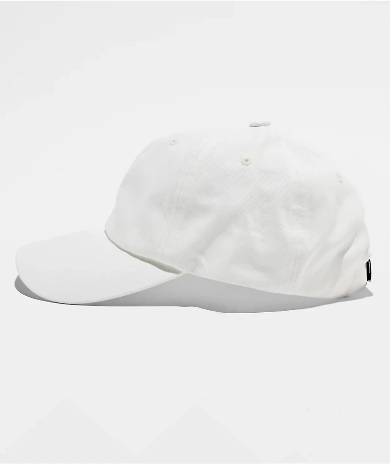 AntiSocialSocialClub Mind Games White Strapback Hat