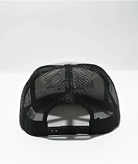 Any Means Necessary Agoraphobic Grey Trucker Hat