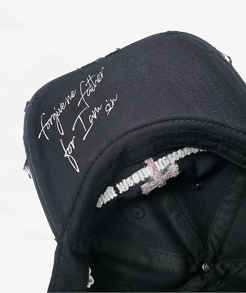 Any Means Necessary Forsaken Black Snapback Hat