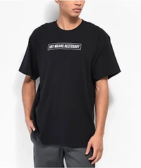 Any Means Necessary How Do You Feel Black T-Shirt